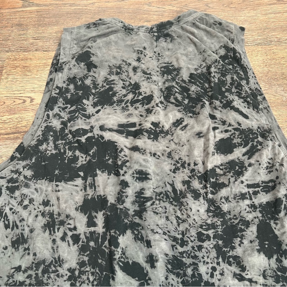Lululemon Women’s Tie Dye Tank Top Gray Black Size XL Activewear Workout Sporty - Picture 5 of 8